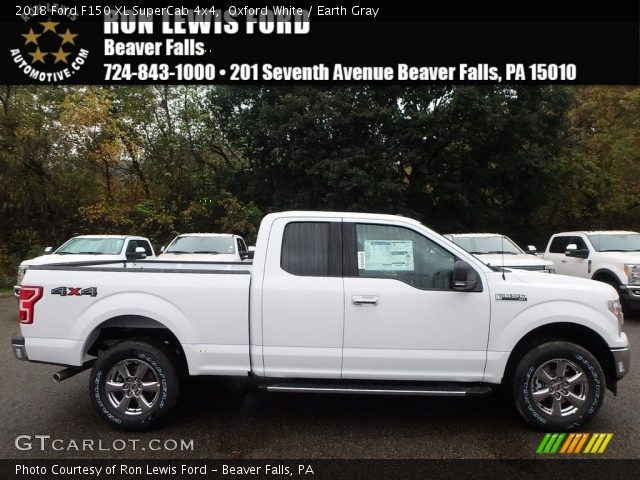 2018 Ford F150 XL SuperCab 4x4 in Oxford White