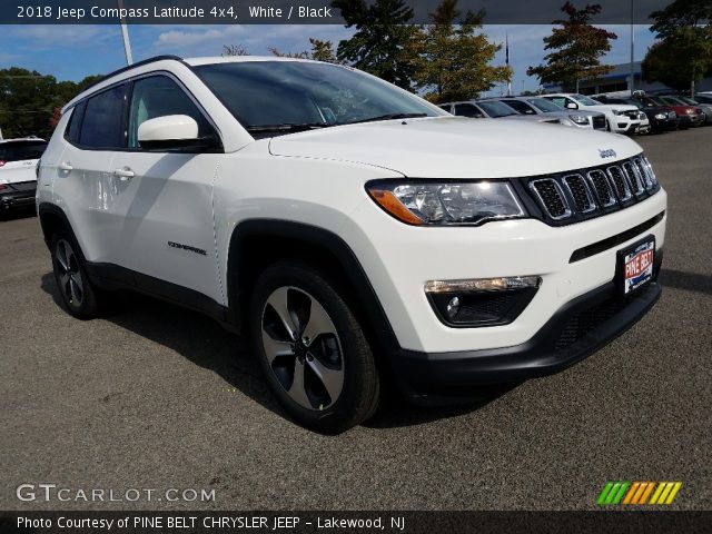 2018 Jeep Compass Latitude 4x4 in White