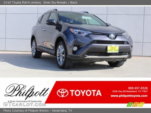 2016 Toyota RAV4 Limited in Silver Sky Metallic