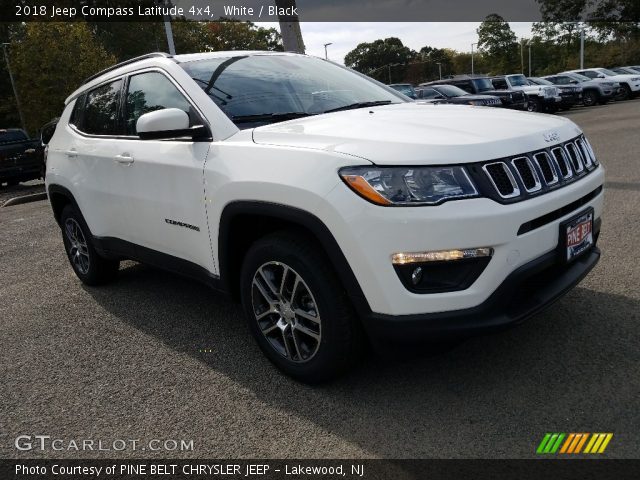 2018 Jeep Compass Latitude 4x4 in White