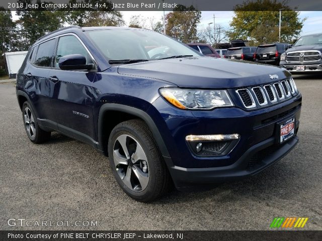 2018 Jeep Compass Latitude 4x4 in Jazz Blue Pearl