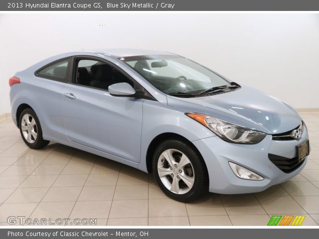 2013 Hyundai Elantra Coupe GS in Blue Sky Metallic