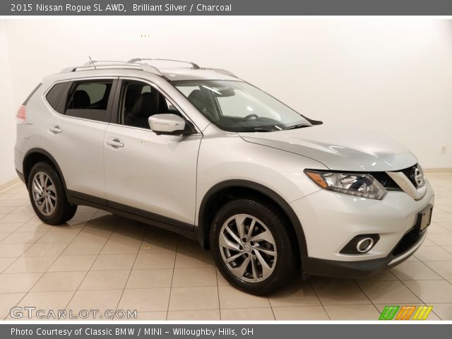 2015 Nissan Rogue SL AWD in Brilliant Silver