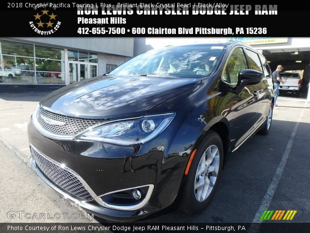 2018 Chrysler Pacifica Touring L Plus in Brilliant Black Crystal Pearl