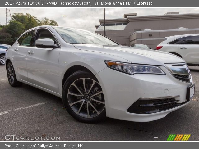 2017 Acura TLX V6 SH-AWD Technology Sedan in Bellanova White Pearl