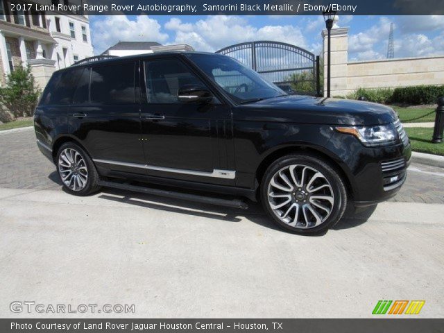 2017 Land Rover Range Rover Autobiography in Santorini Black Metallic