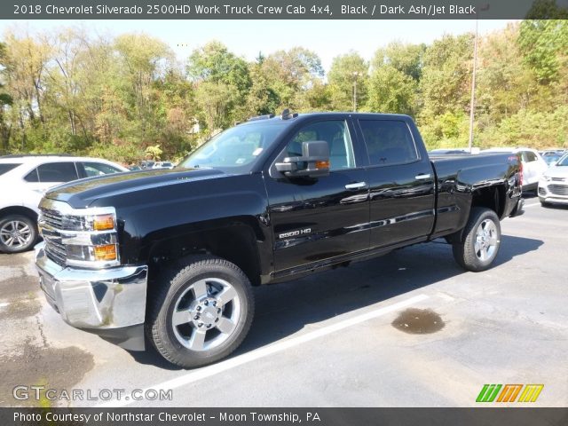 2018 Chevrolet Silverado 2500HD Work Truck Crew Cab 4x4 in Black