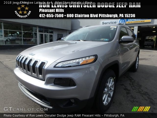 2018 Jeep Cherokee Latitude 4x4 in Billet Silver Metallic