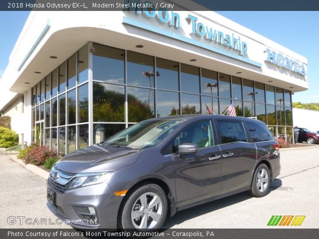 2018 Honda Odyssey EX-L in Modern Steel Metallic