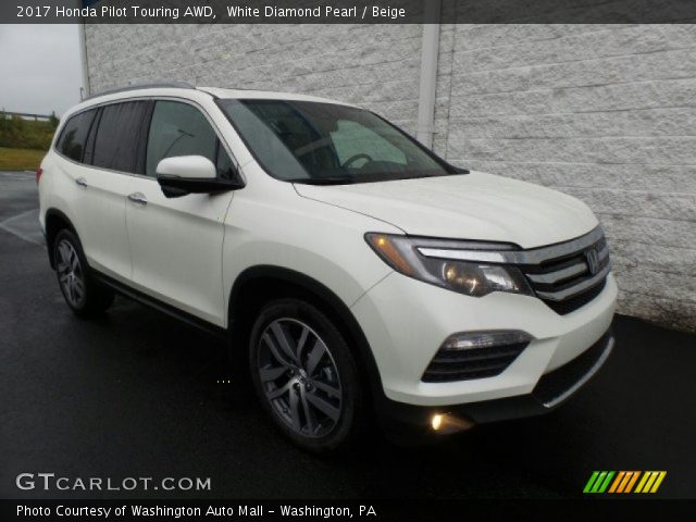 2017 Honda Pilot Touring AWD in White Diamond Pearl