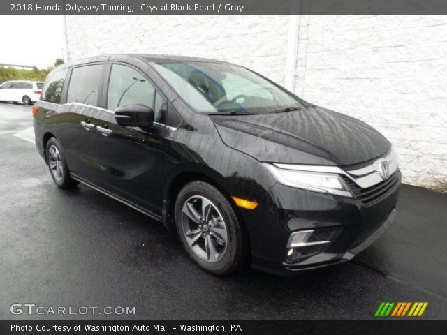 2018 Honda Odyssey Touring in Crystal Black Pearl