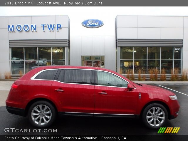 2013 Lincoln MKT EcoBoost AWD in Ruby Red