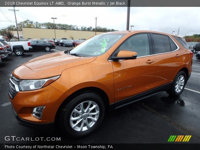 2018 Chevrolet Equinox LT AWD in Orange Burst Metallic