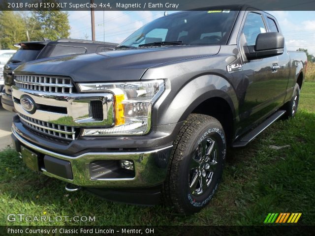 2018 Ford F150 XLT SuperCab 4x4 in Magnetic