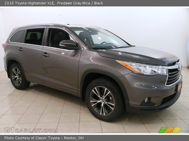 2016 Toyota Highlander XLE in Predawn Gray Mica