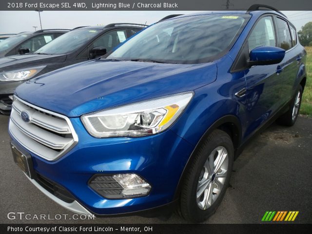 2018 Ford Escape SEL 4WD in Lightning Blue
