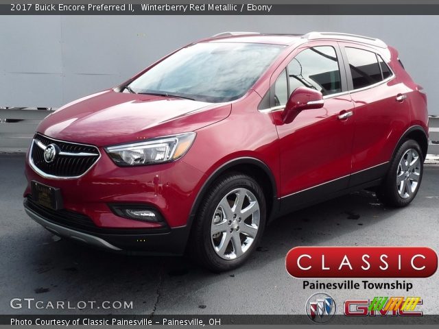 2017 Buick Encore Preferred II in Winterberry Red Metallic