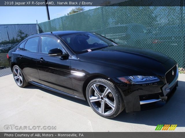 2018 Jaguar XF R-Sport AWD in Narvik Black