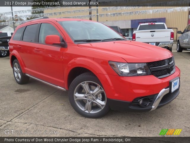 2017 Dodge Journey Crossroad in Blood Orange