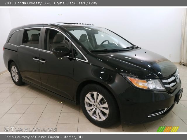 2015 Honda Odyssey EX-L in Crystal Black Pearl