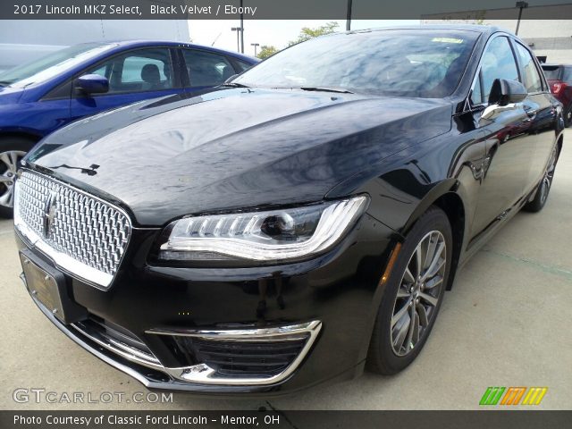 2017 Lincoln MKZ Select in Black Velvet