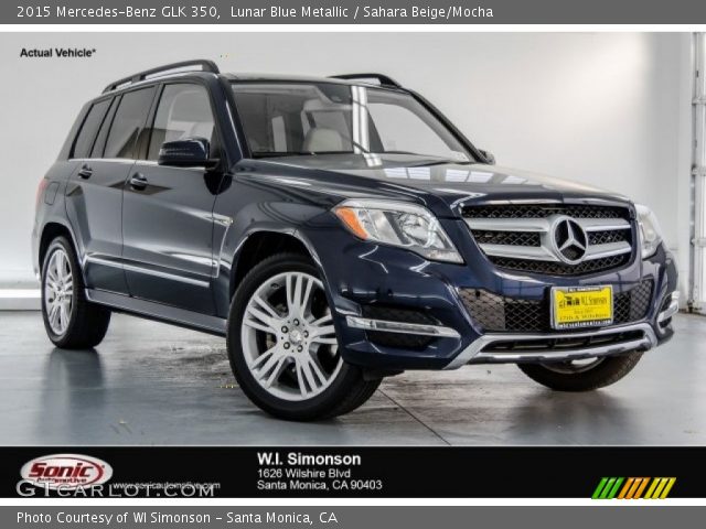 2015 Mercedes-Benz GLK 350 in Lunar Blue Metallic