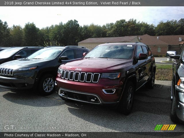 2018 Jeep Grand Cherokee Limited 4x4 Sterling Edition in Velvet Red Pearl