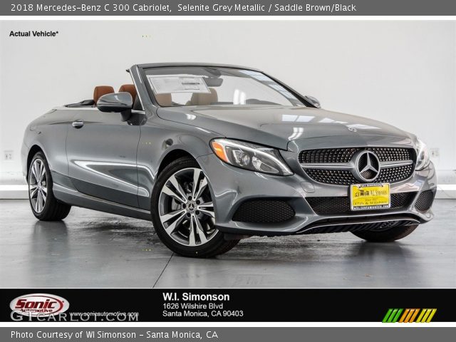 2018 Mercedes-Benz C 300 Cabriolet in Selenite Grey Metallic