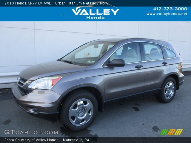 2010 Honda CR-V LX AWD in Urban Titanium Metallic