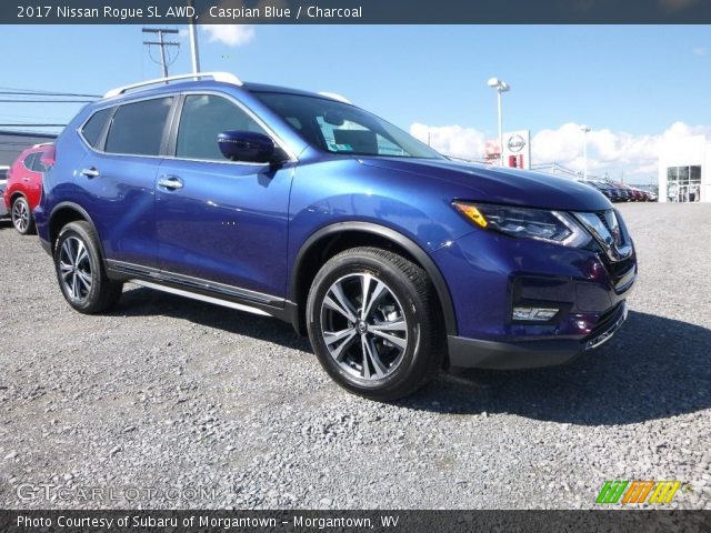 2017 Nissan Rogue SL AWD in Caspian Blue