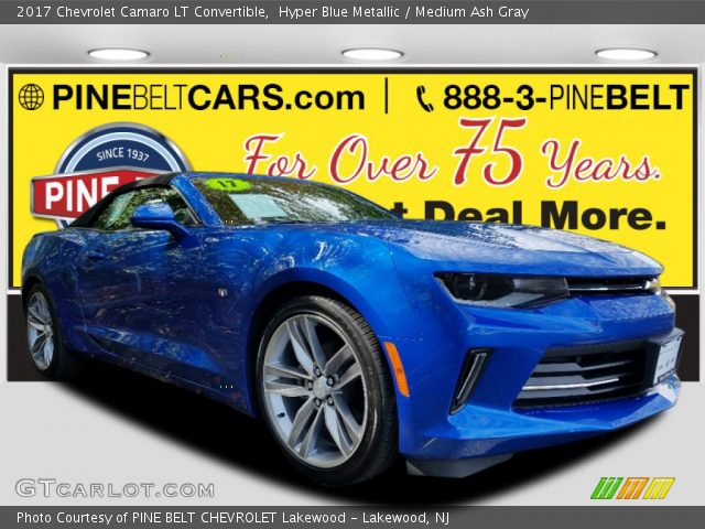2017 Chevrolet Camaro LT Convertible in Hyper Blue Metallic