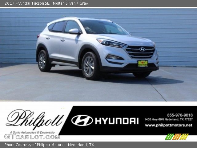 2017 Hyundai Tucson SE in Molten Silver