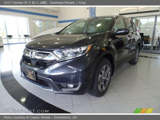 2017 Honda CR-V EX-L AWD in Gunmetal Metallic