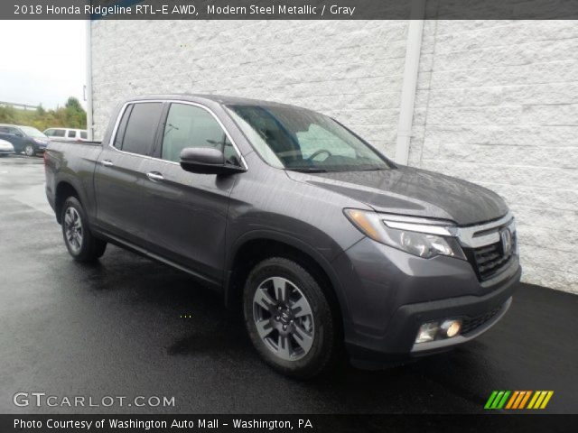 2018 Honda Ridgeline RTL-E AWD in Modern Steel Metallic