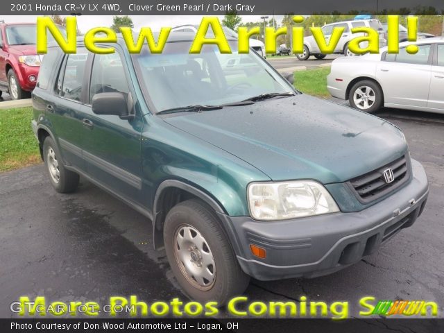 2001 Honda CR-V LX 4WD in Clover Green Pearl