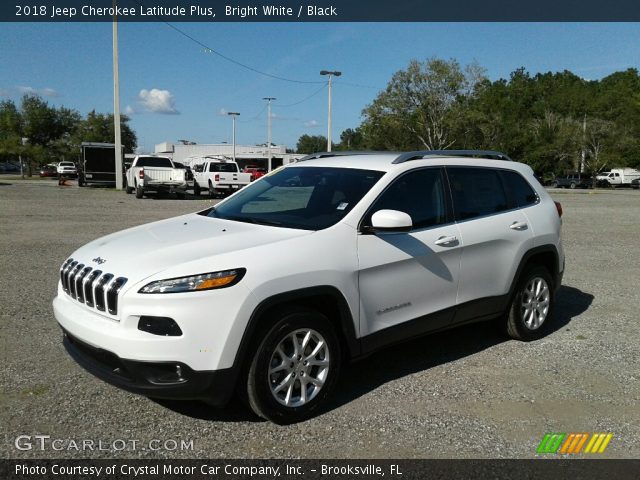2018 Jeep Cherokee Latitude Plus in Bright White