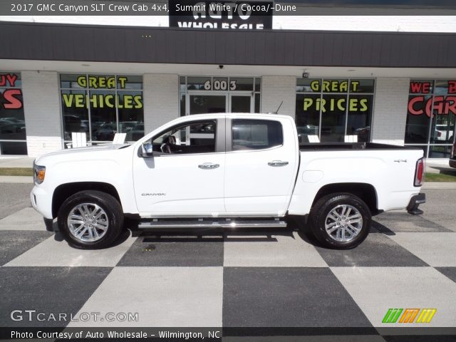 2017 GMC Canyon SLT Crew Cab 4x4 in Summit White