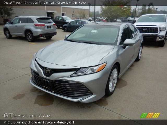2018 Toyota Camry XLE in Celestial Silver Metallic