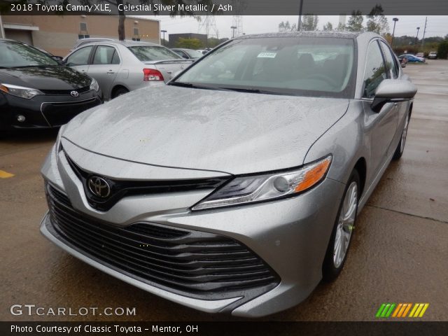 2018 Toyota Camry XLE in Celestial Silver Metallic