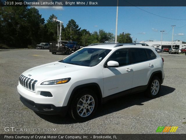 2018 Jeep Cherokee Latitude Plus in Bright White