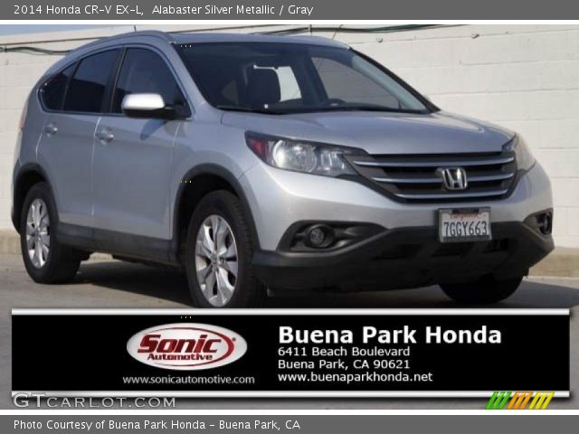 2014 Honda CR-V EX-L in Alabaster Silver Metallic