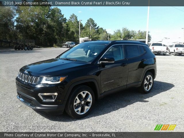 2018 Jeep Compass Limited in Diamond Black Crystal Pearl