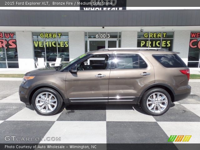2015 Ford Explorer XLT in Bronze Fire