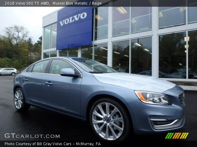 2018 Volvo S60 T5 AWD in Mussel Blue Metallic