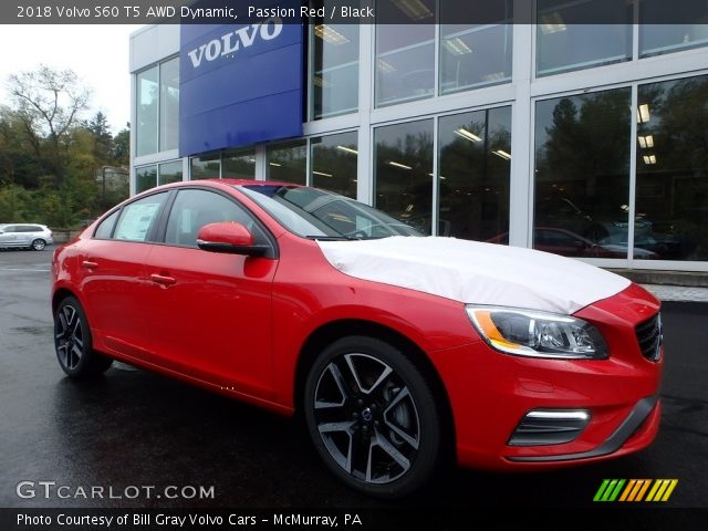 2018 Volvo S60 T5 AWD Dynamic in Passion Red