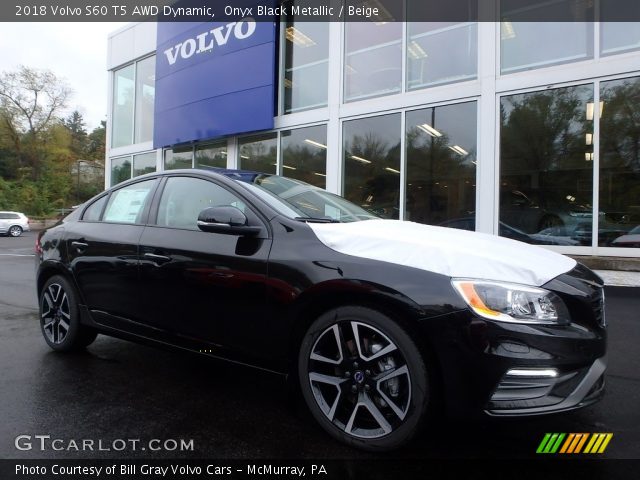 2018 Volvo S60 T5 AWD Dynamic in Onyx Black Metallic