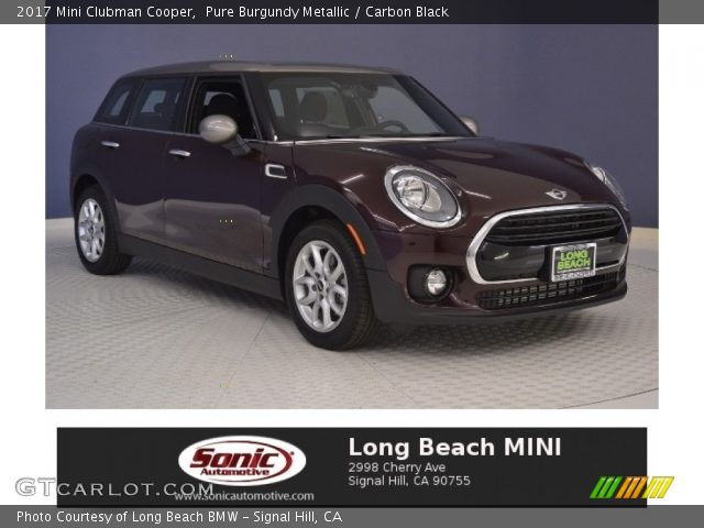 2017 Mini Clubman Cooper in Pure Burgundy Metallic
