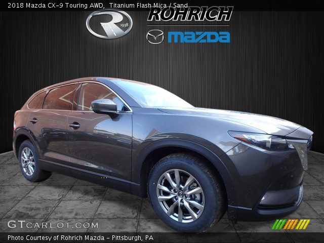 2018 Mazda CX-9 Touring AWD in Titanium Flash Mica