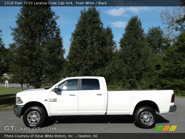 2018 Ram 3500 Laramie Crew Cab 4x4 in Pearl White