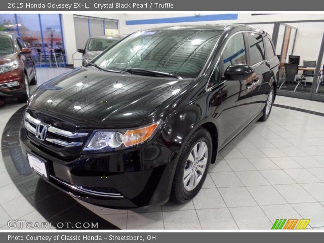 2015 Honda Odyssey EX-L in Crystal Black Pearl